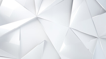 Fototapete - Abstract geometric background consisting of volumetric triangles, polygons.