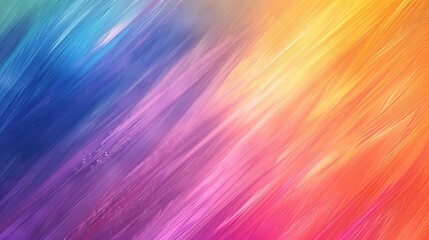 Wall Mural - Blurred colored abstract background. Smooth transitions of iridescent colors. Colorful gradient. Rainbow backdrop. 