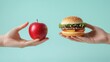 © Naturalis - Healthy Choices: Apple vs. Burger