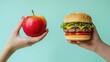 © Naturalis - Healthy Lifestyle Choices: The Apple vs. The Burger