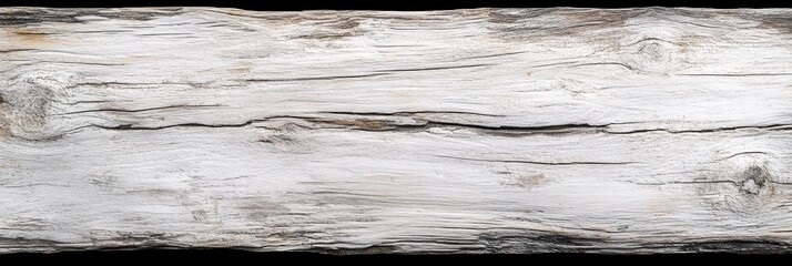 Poster - A closeup view reveals a weathered wooden surface, featuring a whitewashed finish that highlights the natural grain and unique textures, evoking a sense of rustic charm