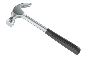 Poster - Claw Hammer, 3D rendering isolated on transparent background