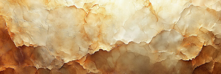 Sticker - Abstract background with warm, earthy tones and a textured, layered effect.