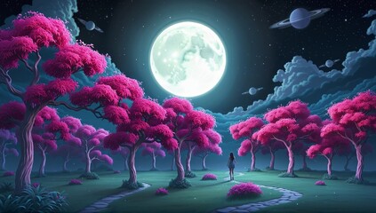 Wall Mural - A Serene Wilderness Landscape