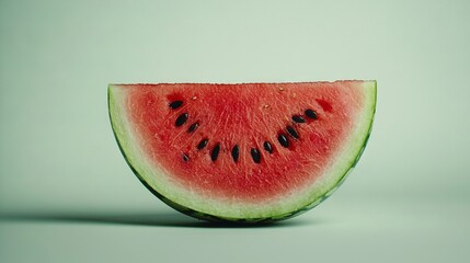   Watermelon on white counter