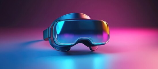 Poster - Opened virtual reality headset