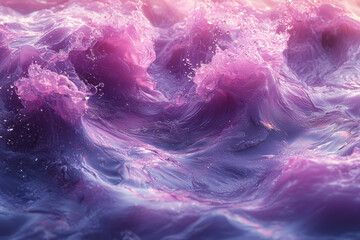 Poster - a seamless animation of fluid, shifting colors that create a calming and hypnotic atmosphere. concep