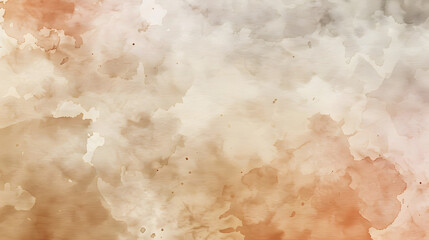 Sticker - Sepia-Toned Watercolor vintage background