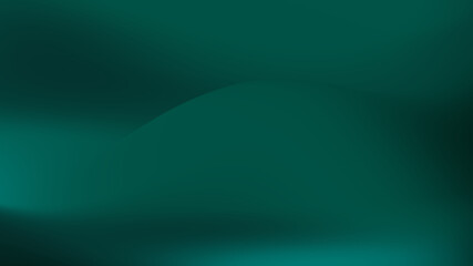 Gradient blur dark green abstract background