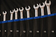 © Michela Ravasio/Stocksy - Set of Open-End Wrenches in Tool Roll