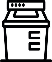 Poster - Office multifunction printer machine is printing a document