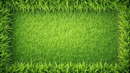 Canvas Print - Lush green grass background pattern, grass, green, nature, pattern, vibrant, texture, outdoor, fresh, meadow, spring, landscape