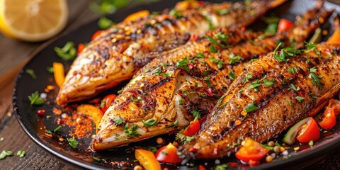 Sticker - Grilled tilapia seasoned with a tantalizing blend of spices perfect for sharing with loved ones