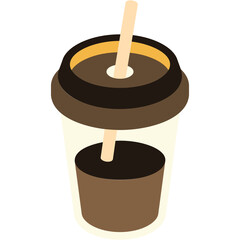 Sticker - Coffee Illustration