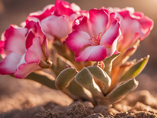 pink cactus flower