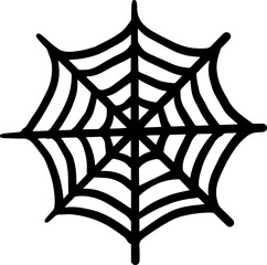 Wall Mural - spiderweb halloween illustration