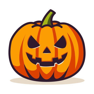 pumpkin fruit halloween holidays culture vector illustration template design