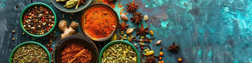 Poster - Variety of Spices for Culinary and Ayurvedic Applications