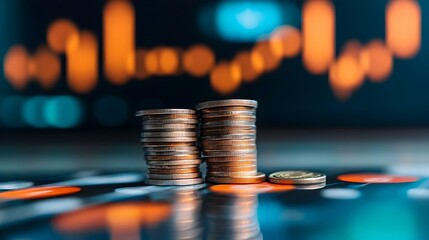Aufkleber - Halo Mesh Line of Business Finance and Investment Growth Concepts
