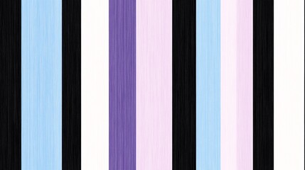 Poster - seamless pattern Pastel Dreamscape Stripes 