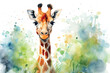 © Rawpixel.com - Colorful watercolor giraffe painting