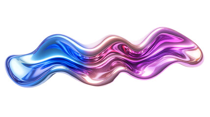 Wall Mural - colorful digital wave form abstract cut out on white and transparent background