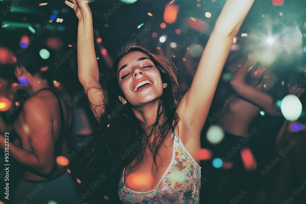 candid-nightclub-photograph-of-energetic-woman-dancing-surrounded-by