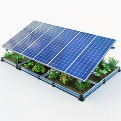 Wall Mural - solar plant