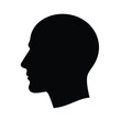 © StockNinja - Silhouette of a Human Head in Profile View