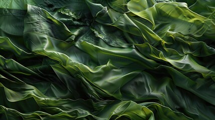 Seaweed sheets as a backdrop