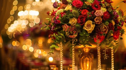 Selective Focus on Wedding Decor