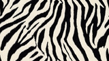 Realistic fur zebra seamless pattern	