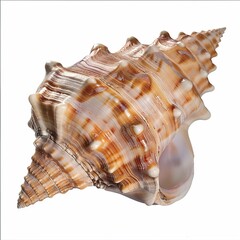 conch shell isolated on transparent background