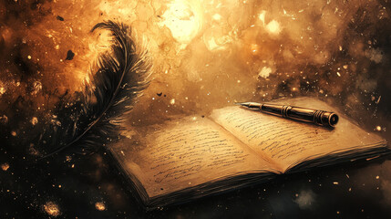 The ink on the page carries dreams and ideas--on this special day, we celebrate the journey from words to wisdom.