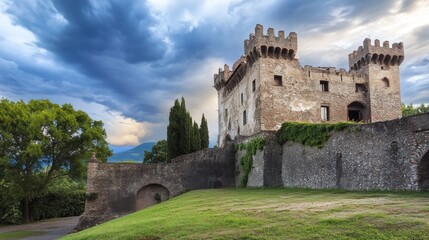 Ancient Castle in Italy