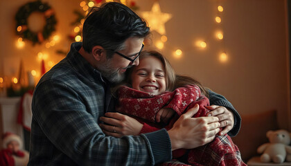 A Warm Christmas: True Happiness in the Embrace of Family