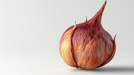 Canvas Print - Dried Flower Bulb Close-Up