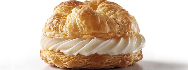 Poster - Cream Puff Pastry with Whipped Cream