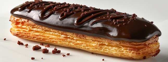 Sticker - Chocolate Eclair Pastry