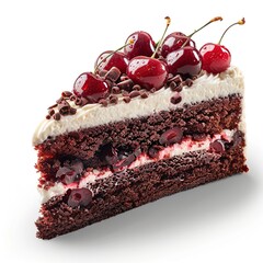 Poster - Chocolate Cake with Cherries