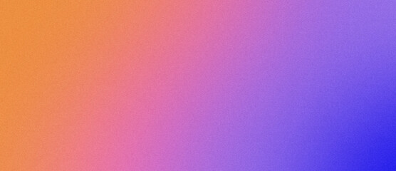 Wall Mural - three color gradient background with texture, noise.