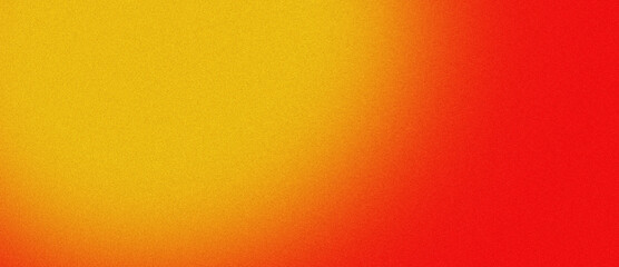 Wall Mural - red and orange gradient background with texture, noise.