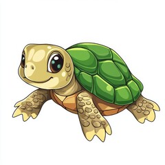 Wall Mural - vector graphic of a turtle