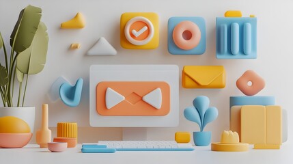 Poster - Scalable Icons for Professional Presentations with Minimalist Clarity