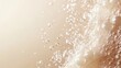 © Sunshine - Close-up of Effervescent Bubbles in a Light Beige Liquid Creating a Sparkling and Refreshing Effect