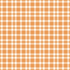 Poster - Autumn and falls color design plaid pattern