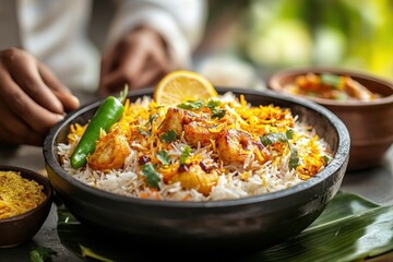 Wall Mural - biryani rice