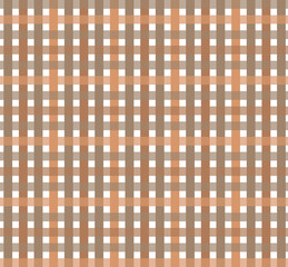 Wall Mural - Autumn and falls color design plaid pattern