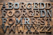© Silaya Elena - Forged letters alphabet