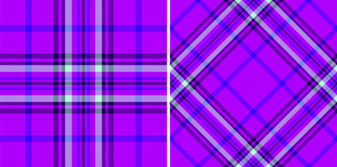 Seamless textile tartan of pattern fabric texture with a plaid vector background check. Set in space colors. Striped shirt outfit ideas.